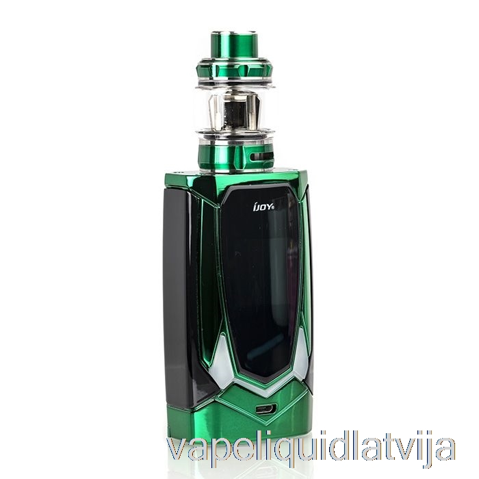 Ijoy Avenger 270 234w Tc Starta Komplekts Spogulis Zaļš Vape šķidrums